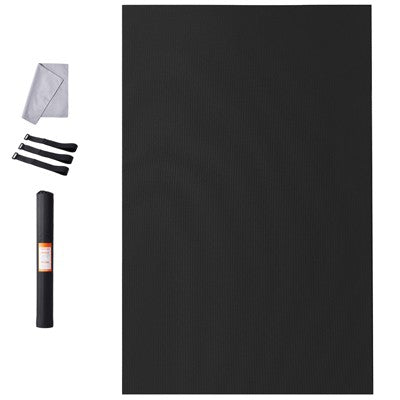 VEVOR Exercise Mat, Non Slip High Density Premium Yoga Mat, Exercise Yoga Mat for Men & Women,Fitness & Exercise Mat with Bag & Carry Strap, (8x5ft)