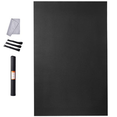 VEVOR Exercise Mat, Non Slip High Density Premium Yoga Mat, Exercise Yoga Mat for Men & Women, Fitness & Exercise Mat with Bag & Carry Strap (9x6ft)