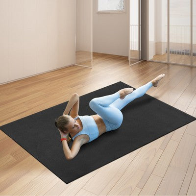 VEVOR Exercise Mat, Non Slip High Density Premium Yoga Mat, Exercise Yoga Mat for Men & Women, Fitness & Exercise Mat with Bag & Carry Strap (7x5ft)
