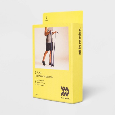 Flat Band Kit Blue - ™: Medium Resistance, Total Body Workout, Latex